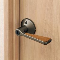 マツ六 リフォーム用レバー錠 ハイブリッド個室用 アンバー 8590400 1個（直送品）