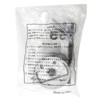 マツ六 システム手すり35 Eブラケット縦型 シルバー EL-12S 1セット(6個)（直送品）