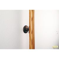 マツ六 システム手すり35 Eブラケット縦型 ブラウン EL-12 1セット(6個)（直送品）