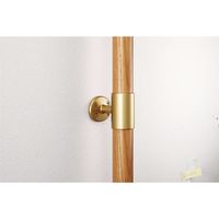 マツ六 システム手すり35 ブラケット縦型通し ゴールド EL-26G 1セット(4個)（直送品）