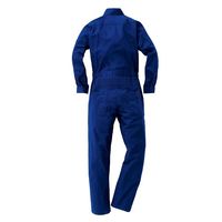 クロダルマ 綿100ツナギ服 ブルー L 49058-10-L 1枚（直送品）