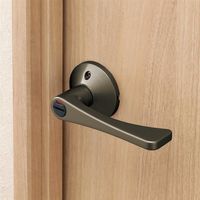 マツ六 リフォーム用レバー錠 バリアフリートイレ用 アンバー 8589400 1個（直送品）