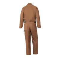 山田辰 つなぎ服 ブラウン 4L 6400-017-4L 1枚（直送品）