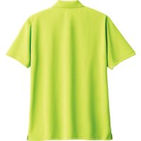 トムス ドライポロシャツ(ポケット付) 蛍光イエロー S 00330-AVP-047-S 1セット(2枚)（直送品）