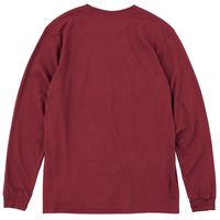 トムス ヘビーウェイトLSTシャツ バーガンディ 2XL 00110-CLL-112-2XL 1セット(2枚)（直送品）