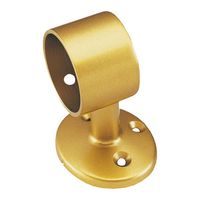 マツ六 システム手すり35 Eエンドブラケット ゴールド EL-27G-10 1個（直送品）