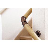 マツ六 システム手すり35 自在ジョイント ブラウン EL-23 1個（直送品）