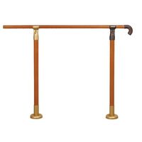 マツ六 システム手すり35 BFエンドキャップ ブラウン EL-613 1セット(2個)（直送品）