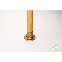 マツ六 システム手すり35 ベースソケット ゴールド EL-43G 1セット(4個)（直送品）