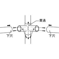 マツ六 システム手すり35 四方ヒッパリ ゴールド EL-47G 1セット(2個)（直送品）