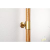 マツ六 システム手すり32 ブラケット縦型通し ゴールド EL-84G 1セット(4個)（直送品）