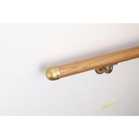 マツ六 システム手すり32 エンドキャップ ゴールド EL-702G 1セット(6個)（直送品）