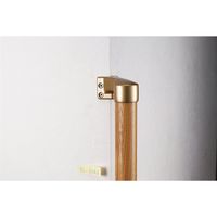 マツ六 システム手すり32 出隅ブラケット ゴールド EL-704G 1セット(2個)（直送品）