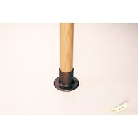 マツ六 システム手すり32 ベースソケット ブラウン EL-66 1セット(4個)（直送品）