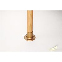 マツ六 システム手すり32 ベースソケット ゴールド EL-66G 1セット(4個)（直送品）