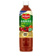 デルモンテ 食塩無添加 野菜ジュース 800ml 1セット（30本）