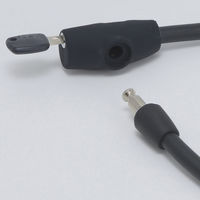 サギサカ UL シリコンケーブルロック S2T 71701 1個