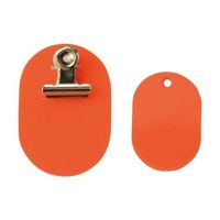 光 親子札 赤 51~100 KF968B-1 1箱(50組) 64-4791-90（直送品）