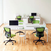 イトーキ サリダチェア（Salida） メッシュ張り 肘無し ネイビー YL5-NYBL 1セット（4脚：1脚×4）