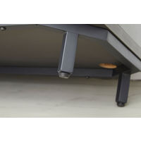 【軒先渡し】SMILE CORP RITZY HORN ストレージ 幅1200×奥行450×高850mm アッシュオーク 720036 1台（直送品）