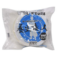 デンカ 養生テープ 養生職人 #650 透明 幅50mm×長さ25m 1セット（5巻：1巻×5）