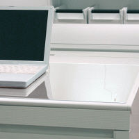 プラス デスクマット クリアータイプ 中（1190×690mm） 厚さ1.8mm 下敷きなし 透明 40944