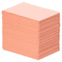 メディコムジャパン　ディステック　紙エプロン　ピーチ　1箱（500枚入）