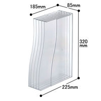 岩崎工業　A4型ファイルスタンド　ST6143AS　1セット（3個：1個×3）