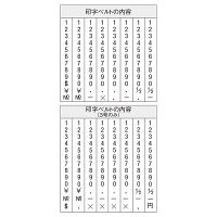 シヤチハタ 欧文8連 特大号 明朝体 CF-8LM 1個