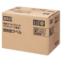 マックス　感熱紙ラベル　ELP-L2942N-15　1セット（3巻：1巻ｘ3）