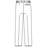 フォーク 男子パンツ ネイビー S 5010CR-7 1枚　白衣