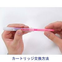 蛍光オプテックス1・2用カートリッジ 赤 RWK8-R 1箱（30本：3本入×10ケース）ゼブラ