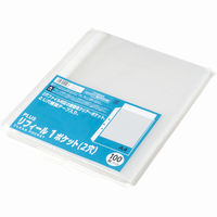 プラス　リフィール　1ポケット　87695　業パ　1箱（500枚：100枚入×5袋）