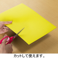 エコ・マグネットシート　300×200mm　黄　5枚入　MS-430-Y　ソニック