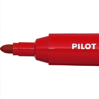パイロット ホワイトボードマーカー 中字・大型 赤 WBMAR-12L 10本
