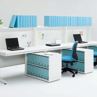 オカムラ スチールOAデスク ビラージュ VILLAGE デスクサイドワゴン 1台（直送品）