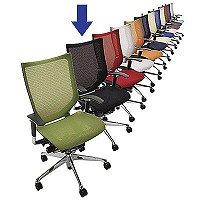 CP85AR FDH1 |オカムラ バロン オフィスチェア ハイバック ポリッシュフレーム メッシュ座 アジャスト肘付 ブラック 1脚（直送品）