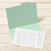 プラス 個別フォルダーB5ベーシックカラー ブルー 87445 1セット(100枚)