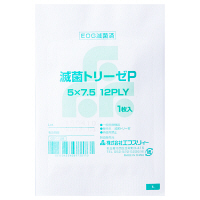 滅菌トリーゼP NO2 12PLY 5×7.5cm 722700871 1箱（100枚入） エフスリィー