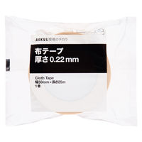 【復活特別価格】【ガムテープ】 現場のチカラ 布テープ 0.22mm厚 幅50mm×長さ25m 茶 アスクル 1セット（90巻入） オリジナル