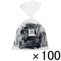 デザートスプーン　100mm　ブラック　1箱（10000本：100本入×100袋）