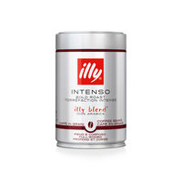 【コーヒー豆】イリー（illy)ブレンド　ダークロースト（インテンソ） 1箱（250g×12缶入）