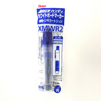 ぺんてる ノック式 ハンディホワイトボードマーカー カートリッジ 青 XMWR2-C 1箱（10本入）