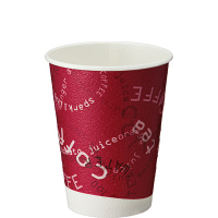 【アウトレット】断熱カップ タヴォロッツァ 275ml（9オンス） 1箱（1000個：50個入×20袋）日本デキシー 紙コップ オリジナル