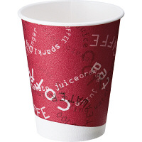 【アウトレット】断熱カップ タヴォロッツァ 400ml（14オンス） 1箱（1000個：50個入×20袋）日本デキシー 紙コップ オリジナル