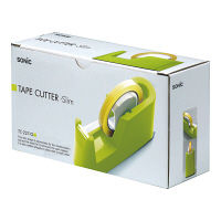 ソニック テープカッター スリム グリーン TC-227-G 1セット(3台:1台×3)