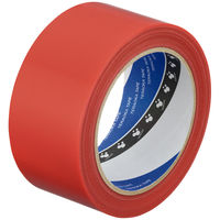 【養生テープ】 寺岡製作所 P-カットテープ No.4140 塗装養生用 赤 幅50mm×長さ25m 1セット（90巻入）