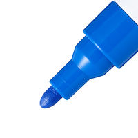 ペイントマーカー 中字 青 36本 アスクル  オリジナル