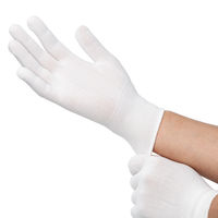 【現場のチカラ】作業用手袋(ノンコート)　インナー手袋　ホワイト　Sサイズ　1袋(10双入)　川西工業　 オリジナル