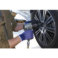 【天然ゴム背抜き手袋】 ショーワグローブ ライトグリップ No.341 NO341-SP パープル 1双